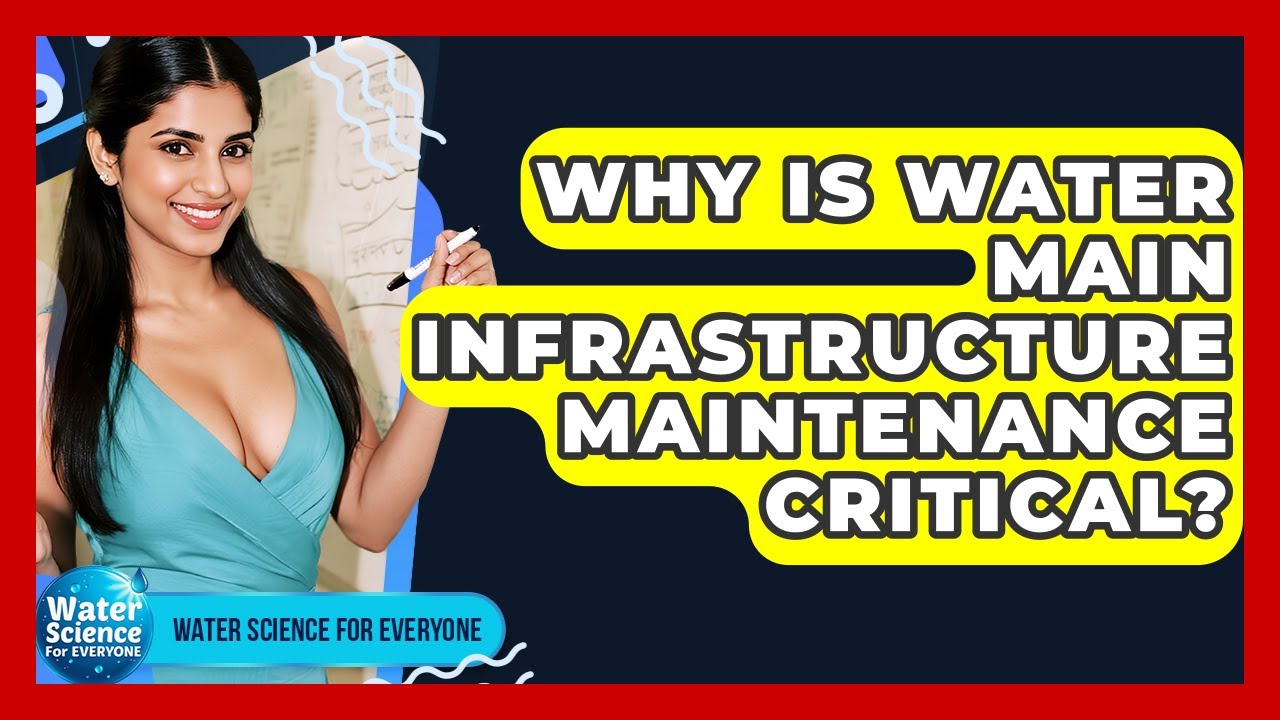 Why Is Water Main Infrastructure Maintenance Critical? - Water Science For Everyone