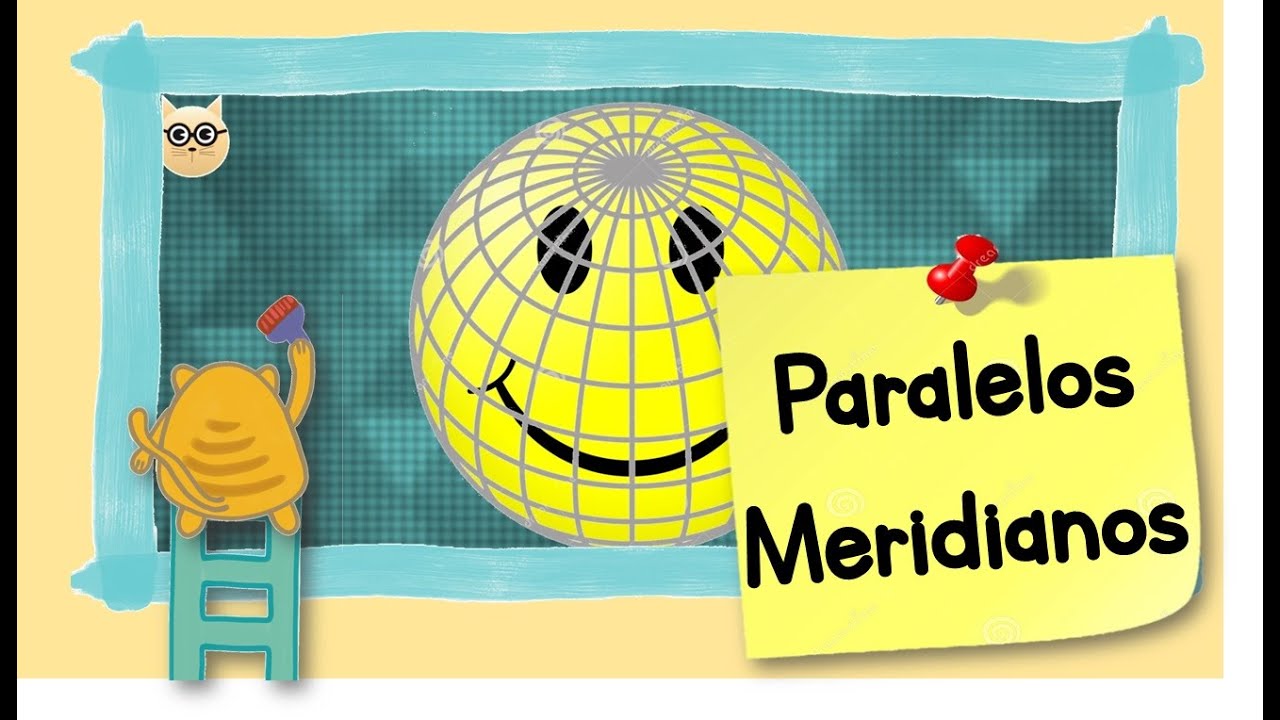 PARALELOS - MERIDIANOS - HUSOS HORARIOS