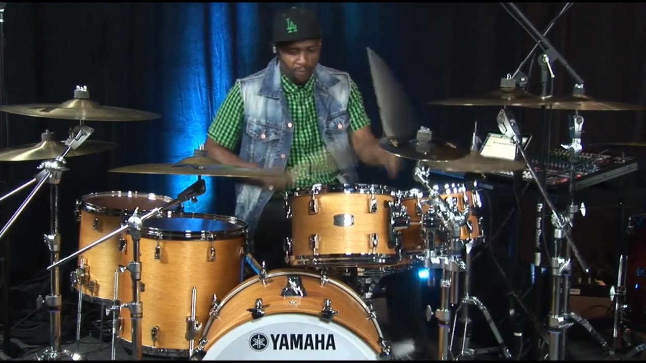 Teddy Campbell plays Yamaha Drums