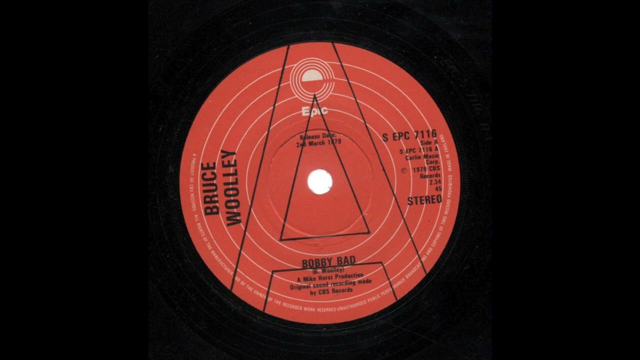 Bruce Woolley - Bobby Bad (Single - 1979)