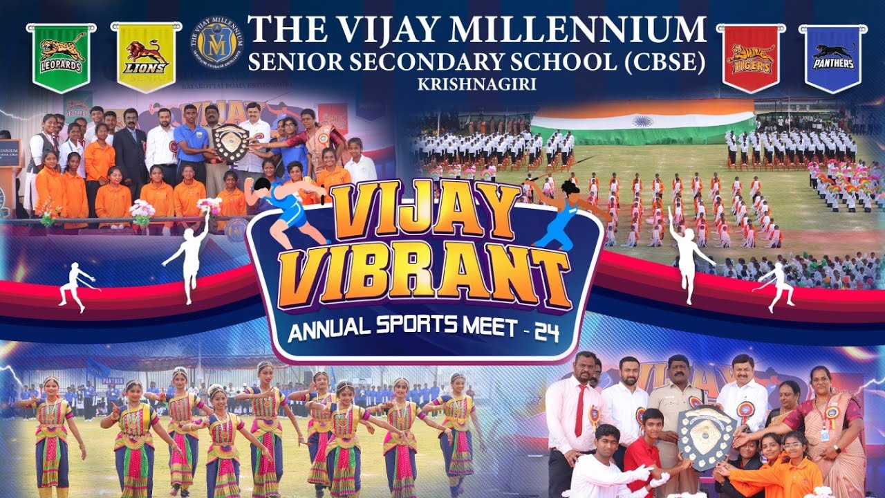 Vijay Vibrant 2024 | The Vijay Millennium CBSE School Krishnagiri