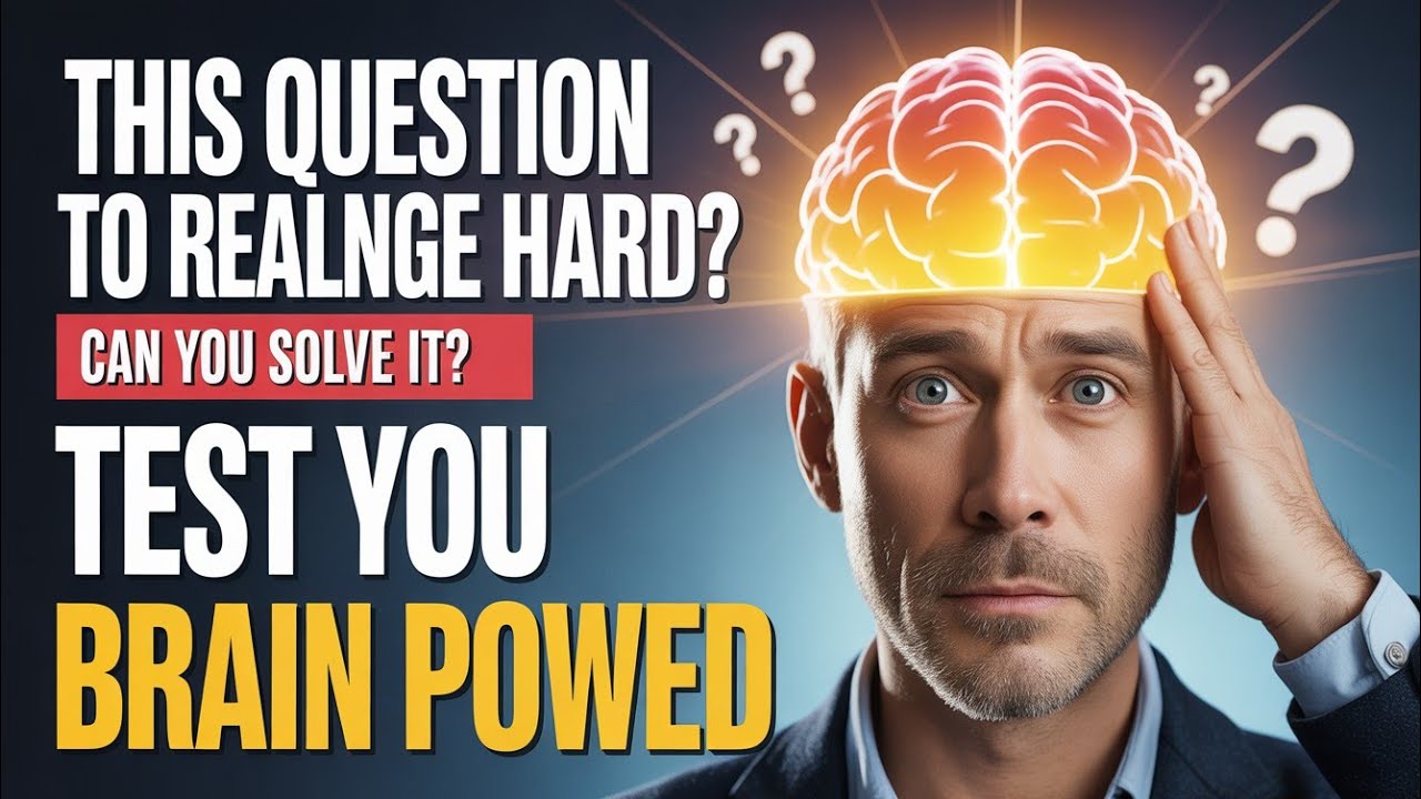 ONLY 5% PEOPLE PAS THIS HARD TEST IF YOU PASS THIS TEST YOUR IQ LEVEL IS POWERFUL  🍀🍀🍀