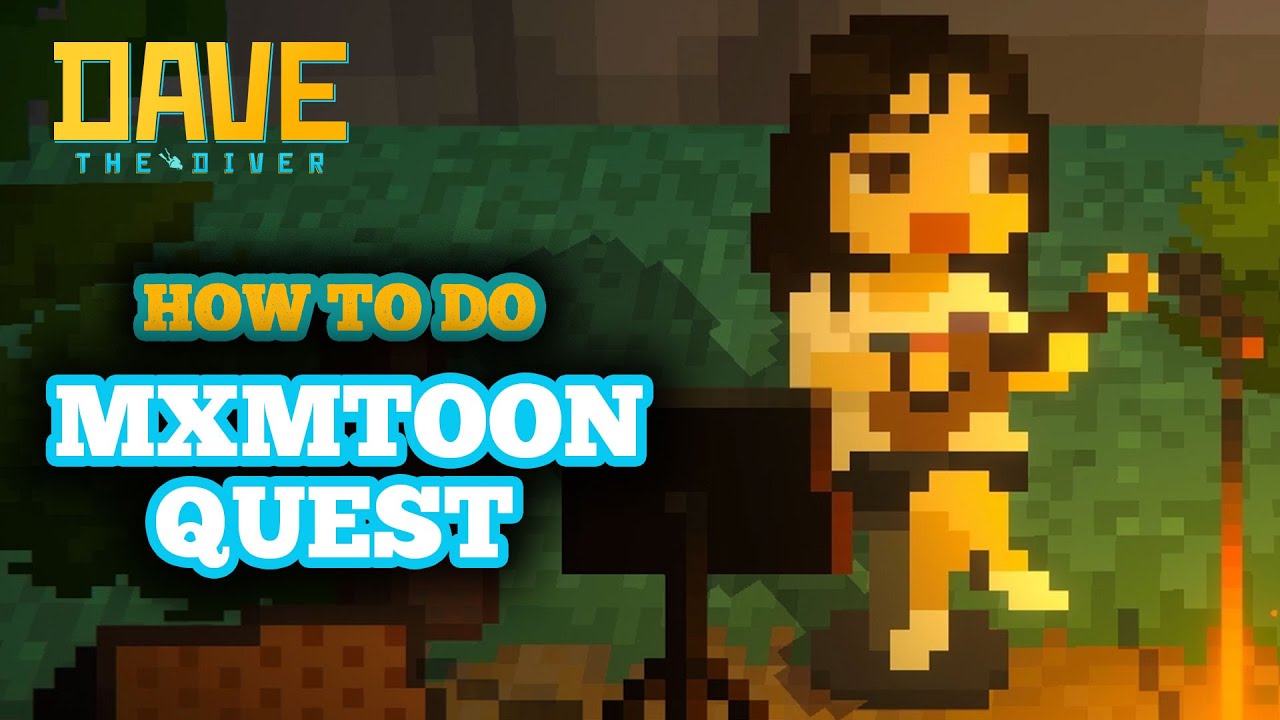 How to Do mxmtoon Quest in Dave the Diver - Inspirational Chirashi Sushi & Mini Stage Interior Gift