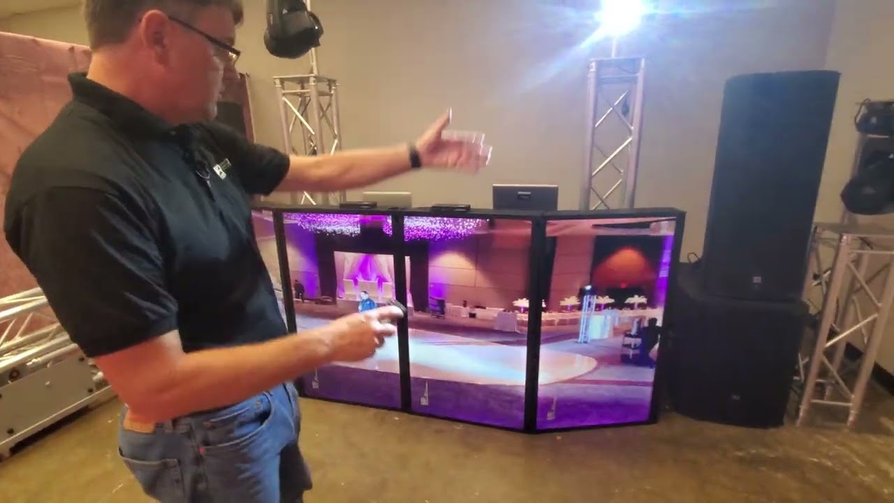 How to use the Advanced Controller and play Serato or VDJ on the i2r Tech Facade Screen