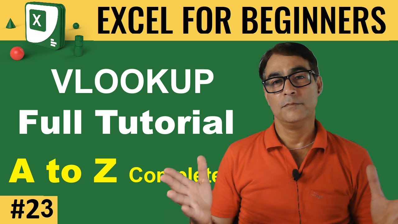 Master class of Vlookup in excel | Vlookup formula with many example | MS Excel for beginners 23