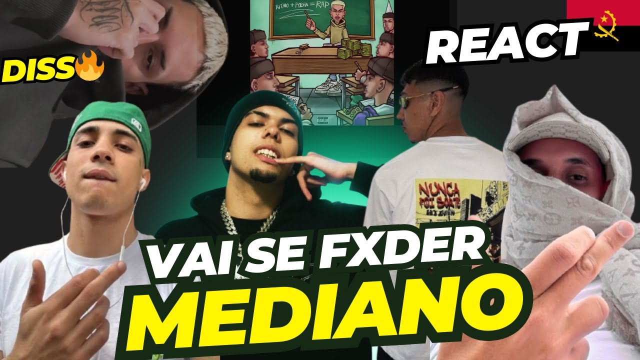 🇦🇴REAGINDO Diss (Ryu the runner, Niink, Bradockdan, Thxuzz, AKlipe) Diss para Leviano