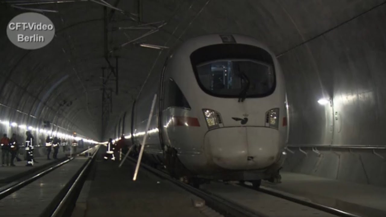 ICE Unfall im Tunnel/ICE accident in the tunnel