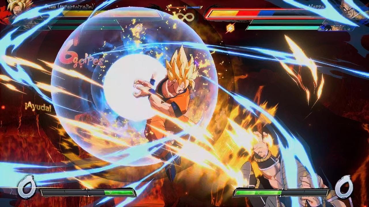 DRAGON BALL FighterZ_EPIC BATTLE! ONLY SAYAN PUROS! 