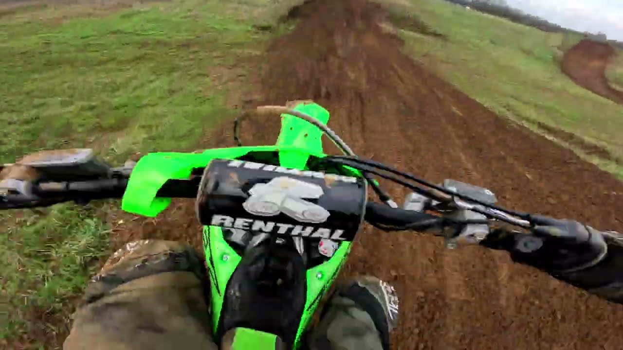 KXF 450 X1 LAP AT WEEDON MX 4K POV GOPRO HERO 11