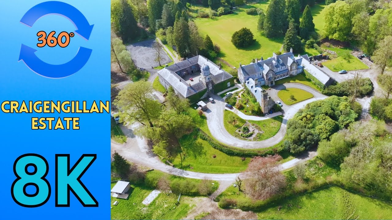 360° Video - Insta 360 X4  || Craigengillan Estate