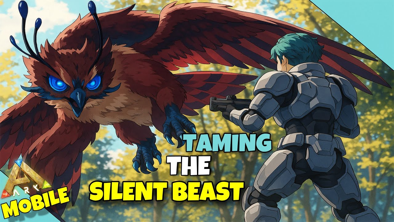 How to Tame Snow Owls Easiest Method | Ark : Ultimate Mobile Edition