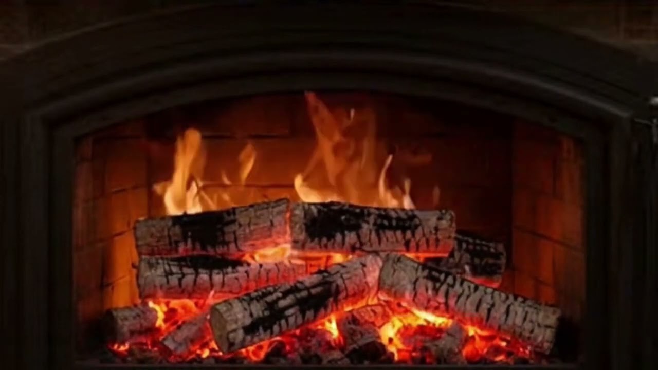 Quiet Fireplace Crackles for Work Focus
