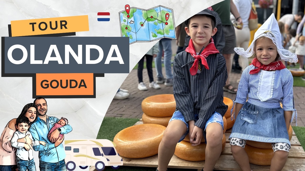 11. Gouda 🇳🇱 tra formaggi e tradizione | Il famoso mercato del formaggio | Olanda on the road