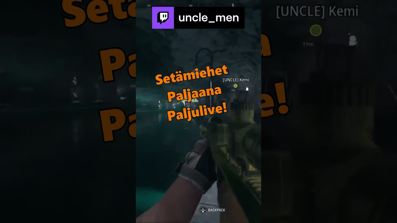 Paljulive??   || uncle_men: #suomi, #twitch, #warzone, #paljulive