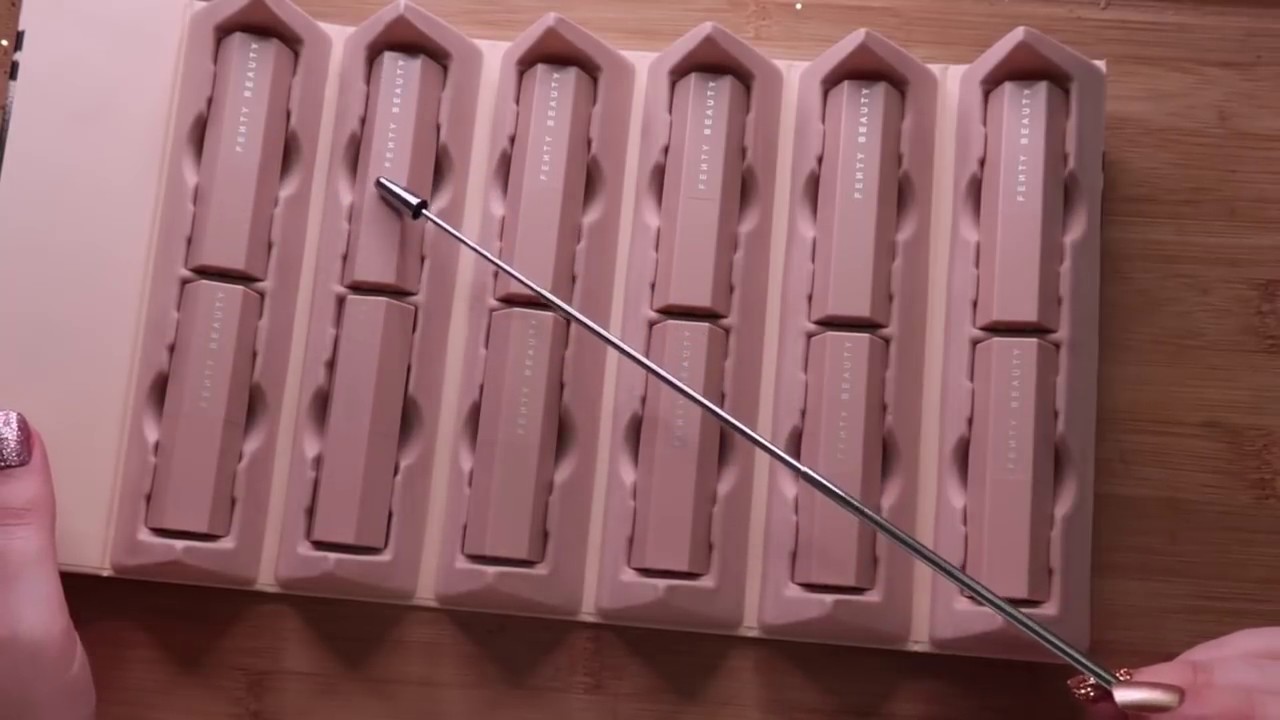 Soothing whispers Fenty Beauty ASMR Match Stix by the dozen swatch for sleep and stuff