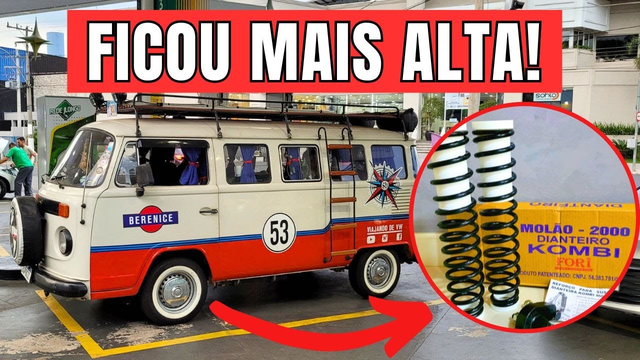 COMO INSTALAR O MOLÃO 2000 NA KOMBI | Viajando de Vw #ep4
