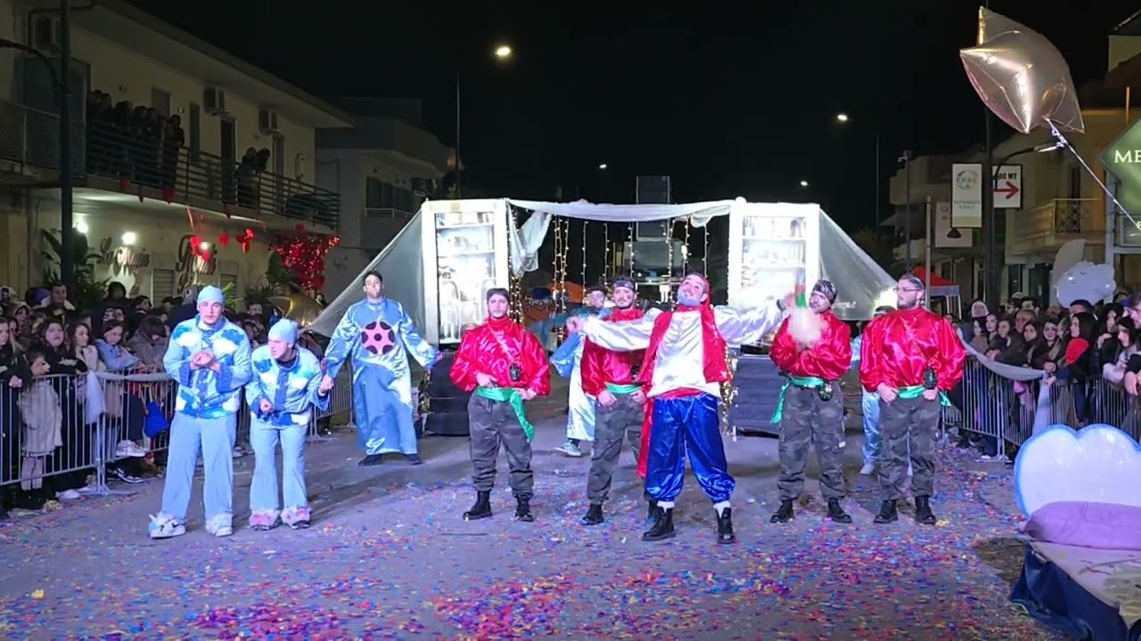 Carnevale di villa literno 2025 rione centro storico gallinelle