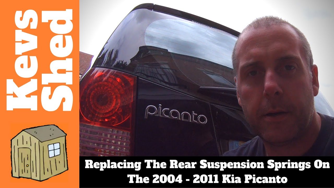 2004 - 2011 Kia Picanto - Replacing The Rear Suspension Springs
