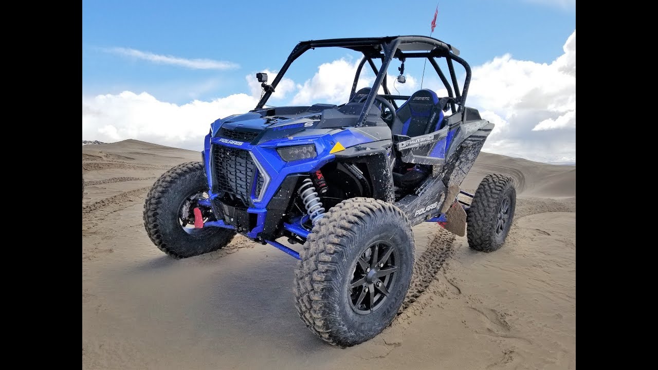 2018 POLARIS RZR XP TURBO S SAND DUNE RIDE