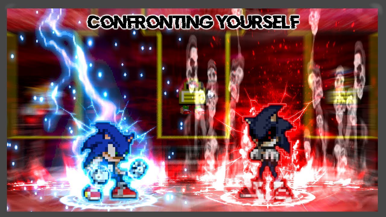 [MUGEN] [Spooky Month] ║G-Sonic vs Sonic.Exe║
