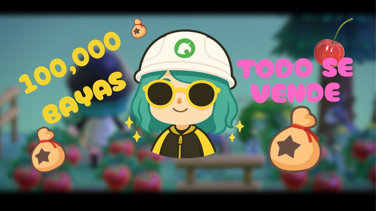 Cómo ganar 100,000 bayas en tu isla | Gameplay tranqui | ACNH
