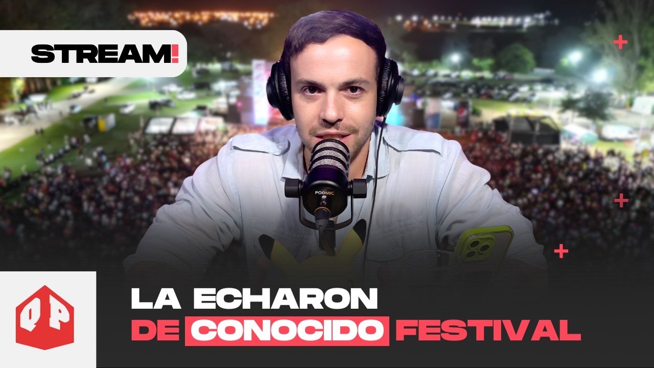 🚨 LA ECHARON DE UN CONOCIDO FESTIVAL SALTE&Ntilde;O | #QPSSTREAM