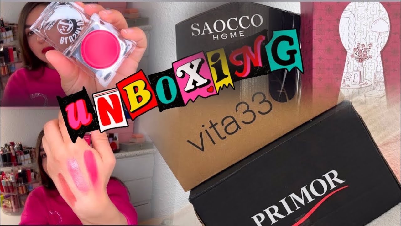 ABRIENDO PAQUETES | BLISSIM FEBRERO 2025, PRIMOR, VITA33, SAOCCO HOME