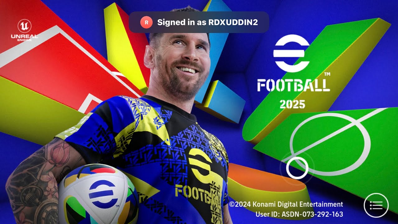 Playing eFootball ™️ 2025 On my iPhone 8Plus