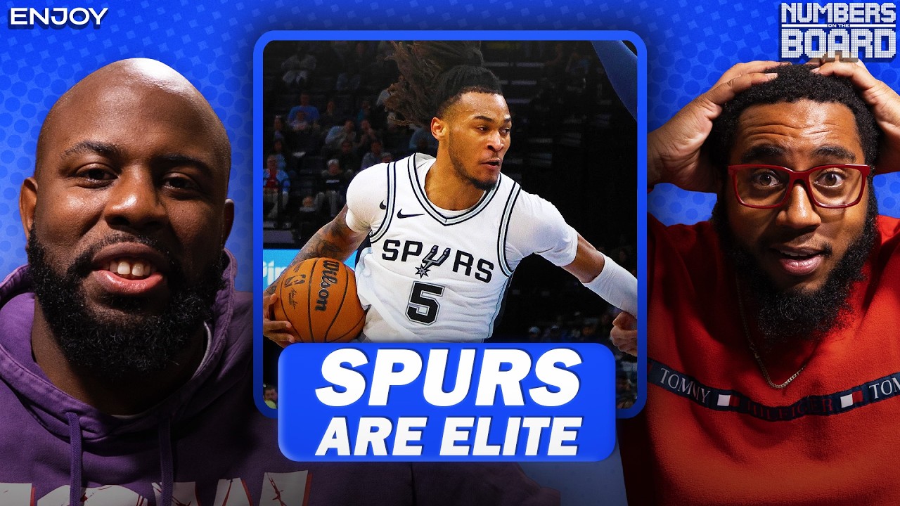 San Antonio Spurs have 'everything' despite being a young team | Numbers on the Board | NBA on NBC
