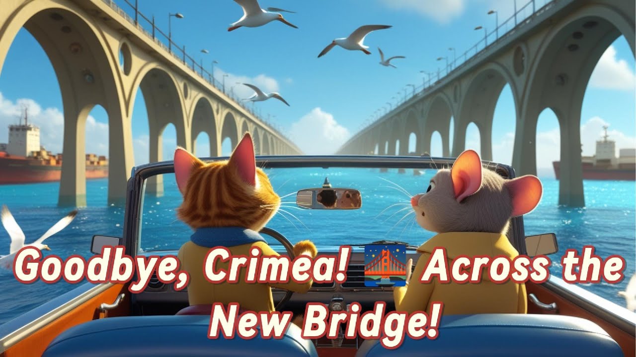 Goodbye, Crimea! 🌉 Across the New Bridge!