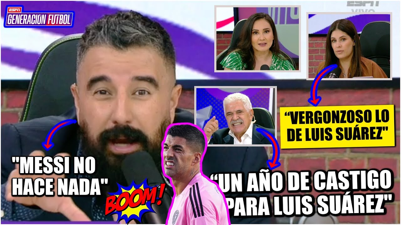 ÁLVARO NO AGUANTÓ. CRITICÓ ACTITUDES de jugadores INTER MIAMI en especial LUIS SUÁREZ | Generación F