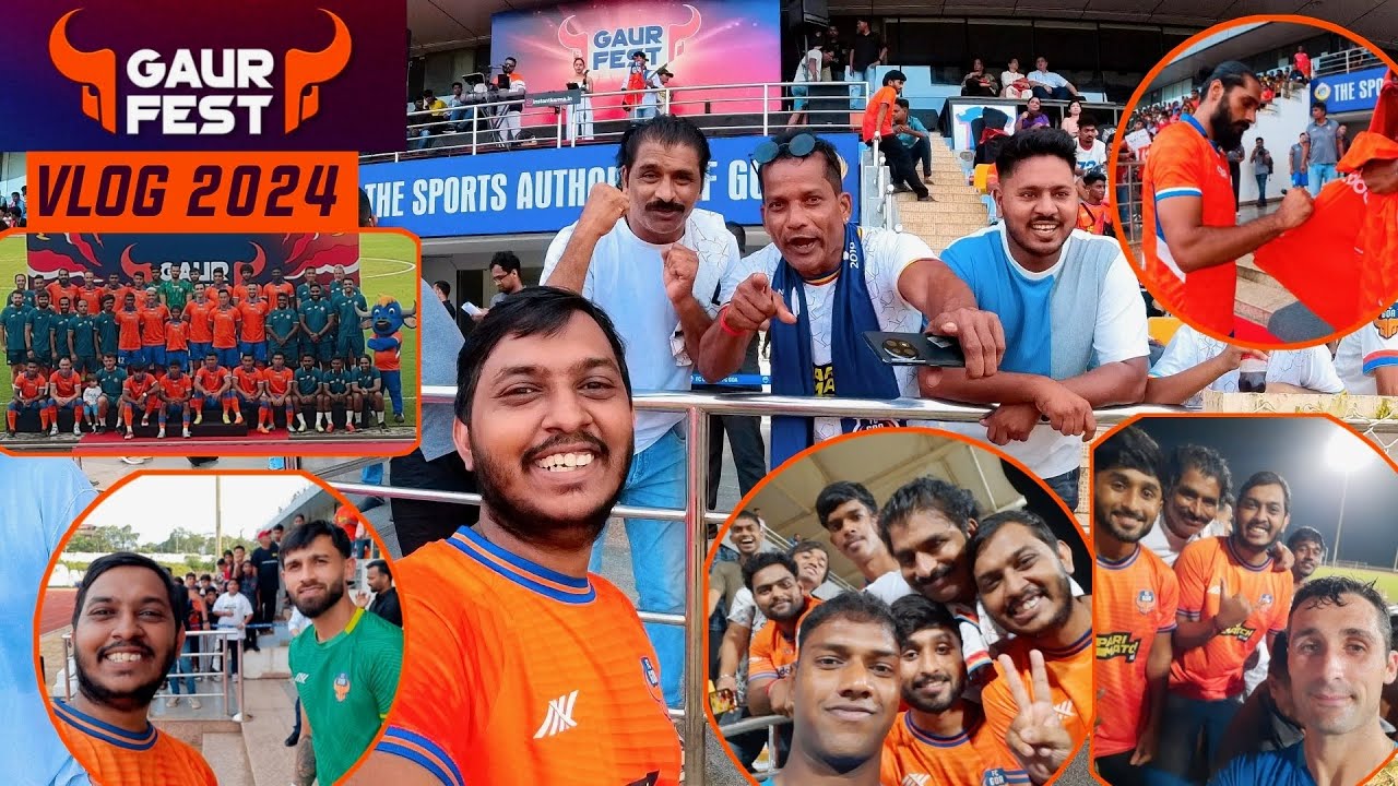 Fc Goa Gaur Fest Vlog I 2024 I GMC Stadium Bambolim I Goa I