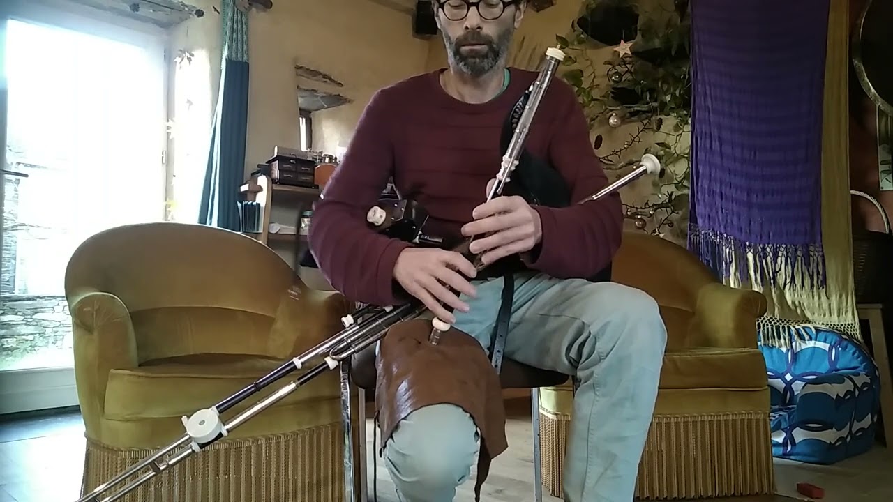 Half set in D, uilleann-pipes, Pat Ward's single jig