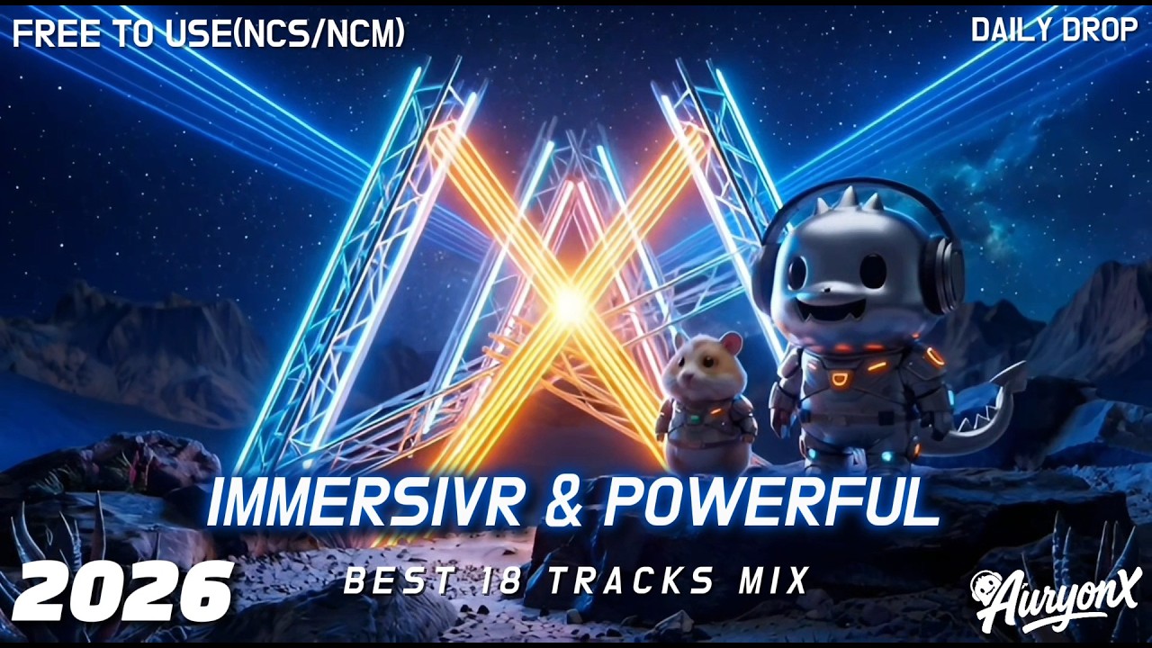 [IMMERSIVE & POWERFUL] (NCM/NCS) | 1 Hour Original Music Mixes - Free to Use - Auryon X #002