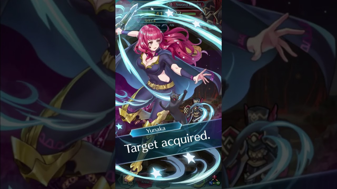 Yunaka Critical Quotes - Fire Emblem Heroes 