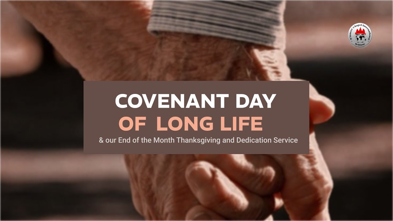 Covenant Day of Long life || Thanksgiving Service   27 October 2024