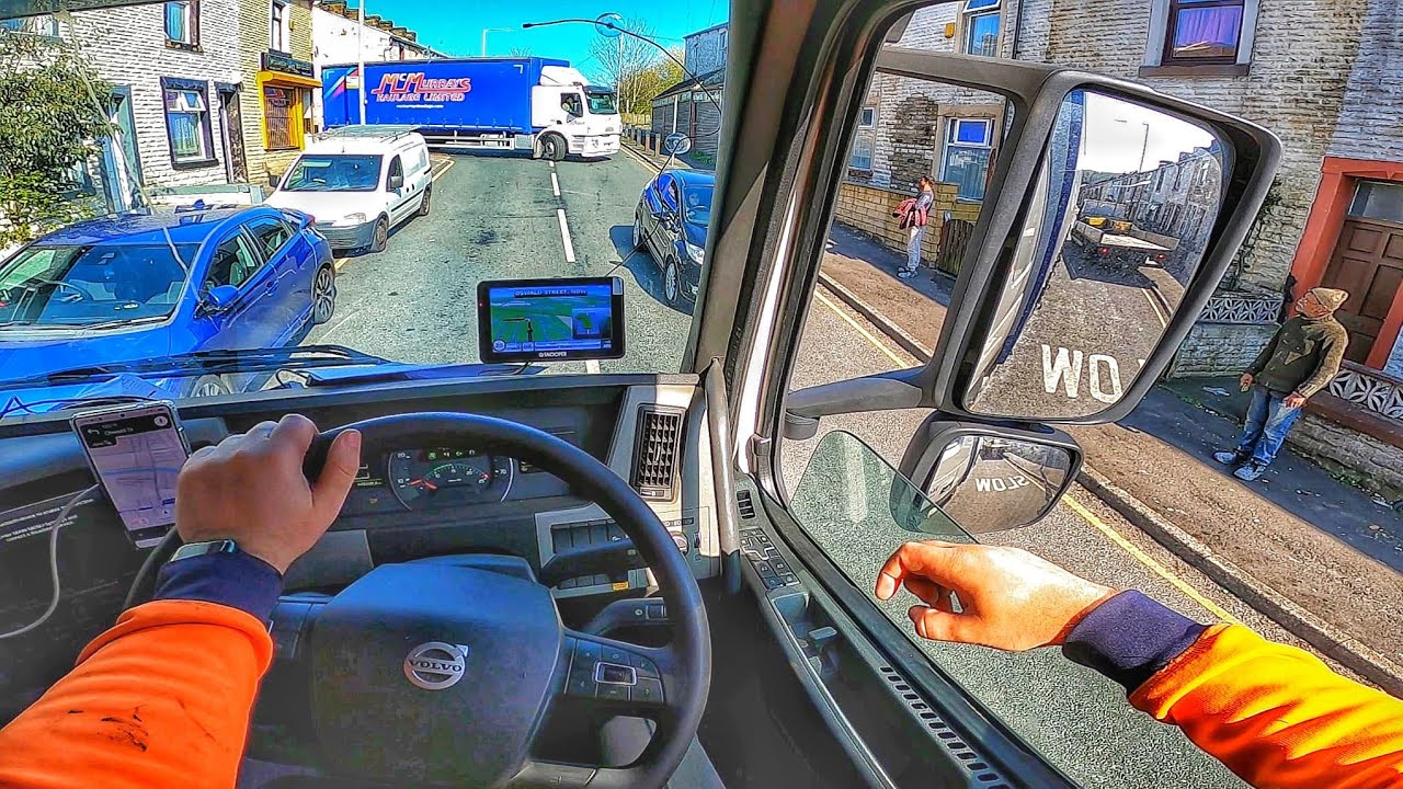 POV  DRIVING VOLVO 12 TONS