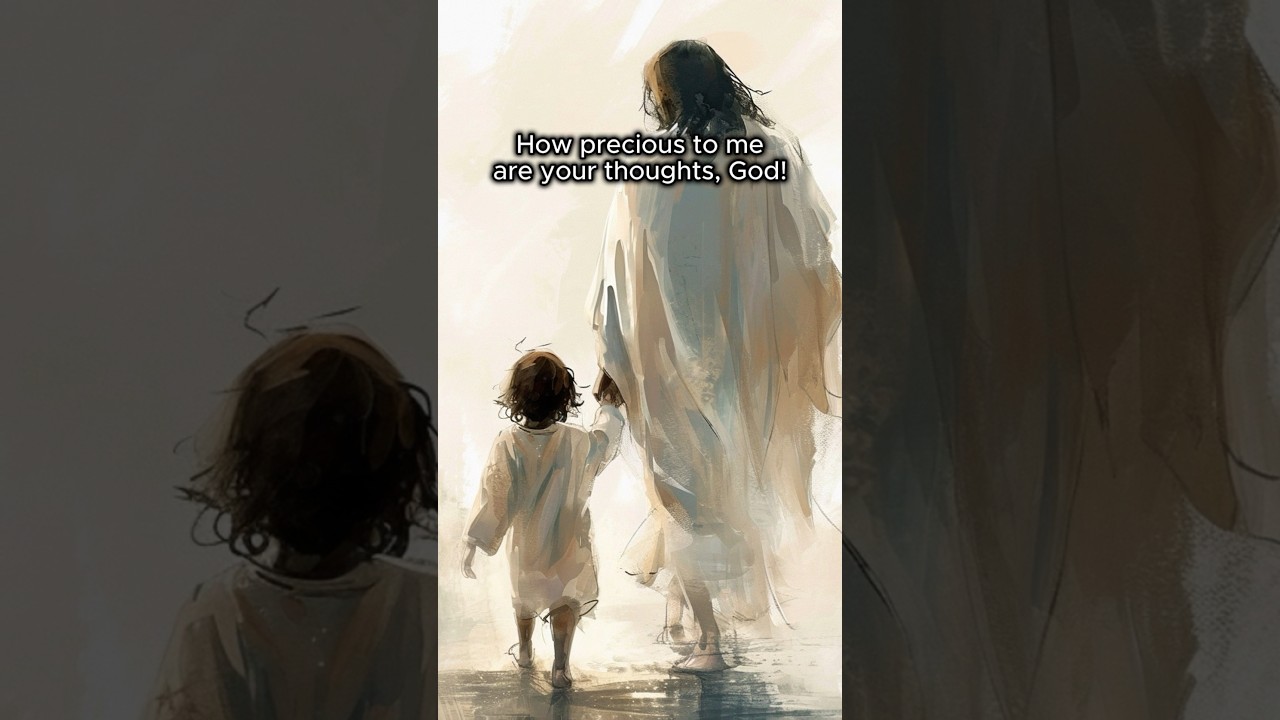 How precious to me are your thoughts, God! (Psalm 139:17-18) #shorts