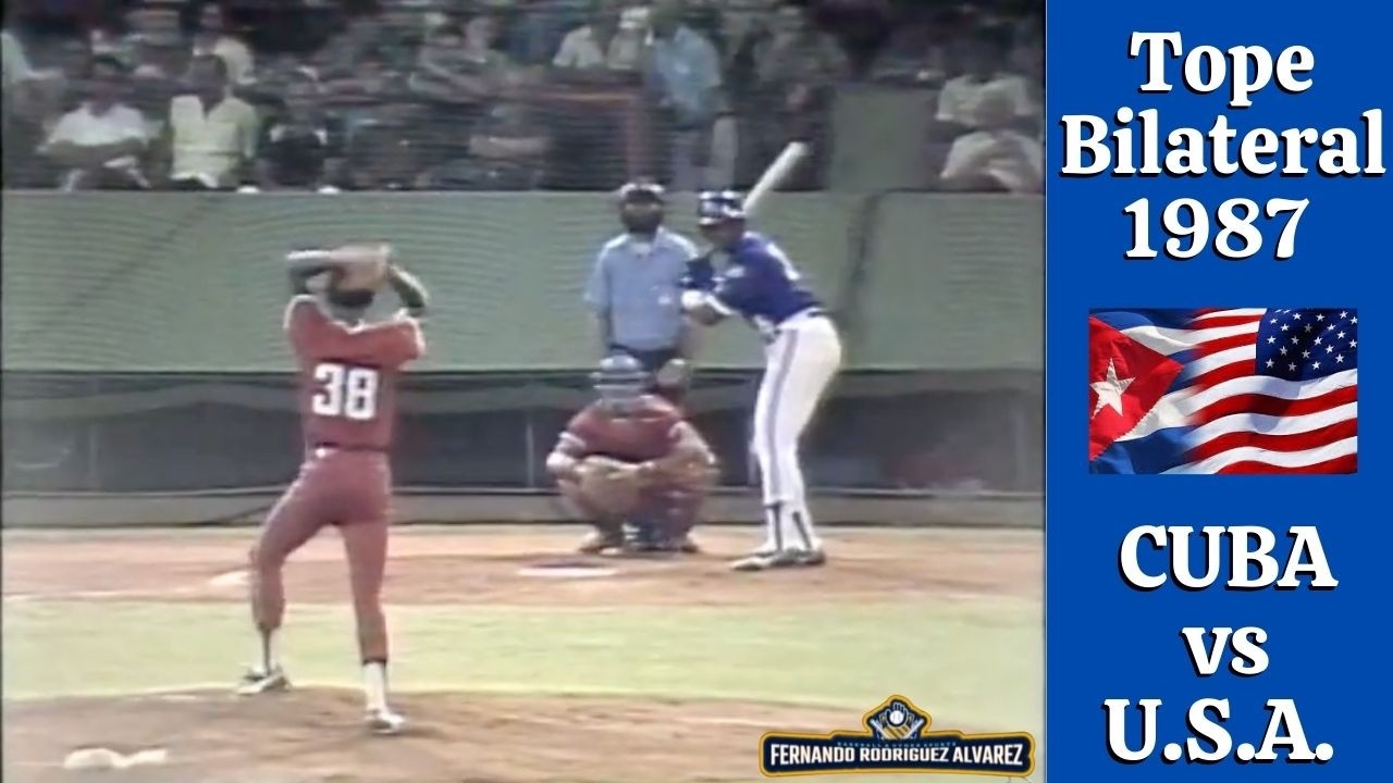 ОСНОВНЫЕ МОМЕНТЫ | БЕЙСБОЛЬНЫЙ МАТЧ КУБА ПРОТИВ США 1987 ГОДА, КРАТКОЕ ОПИСАНИЕ ХОУМ-РАНОВ, УДАРО...