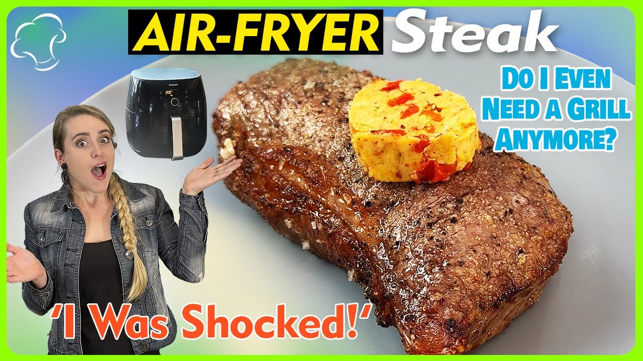 Amazing Air-fryer Steak - Eating like KINGS in less than 20min!