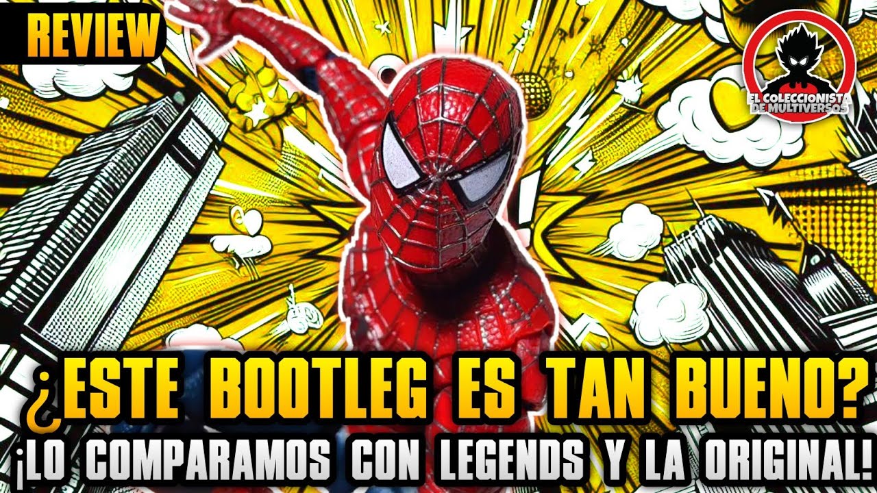 💥 SPIDERMAN TOBEY CT TOYS BOOTLEG (Sh figuarts) review en Español