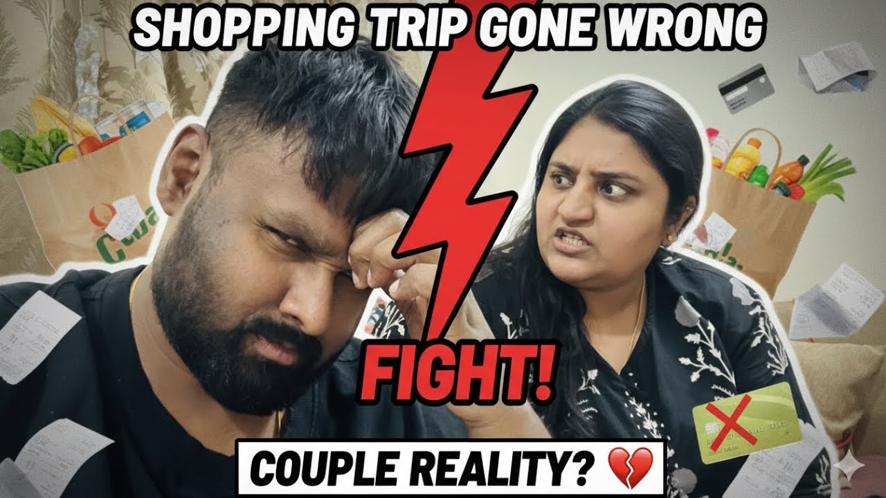 Went Shopping&hellip; Ended Up Fighting 😂 | Couple Reality