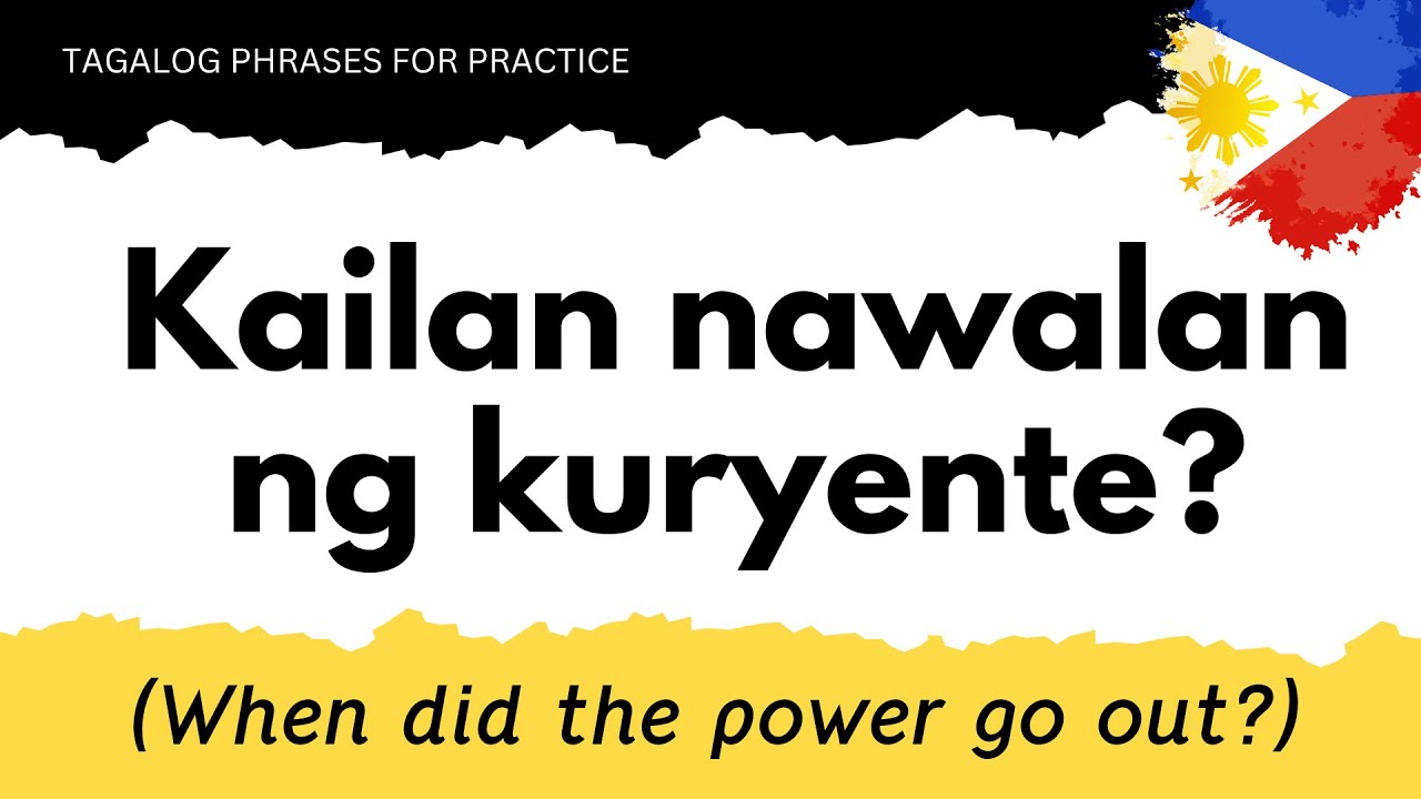 25 Tagalog Phrases to Speak Naturally and Confidently | Filipino Language Lesson