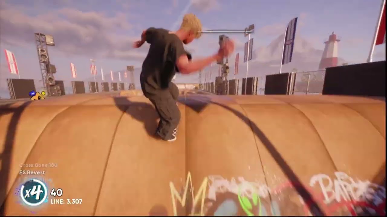 island of grom erkunden | erste kleine line | skate 4 gameplay