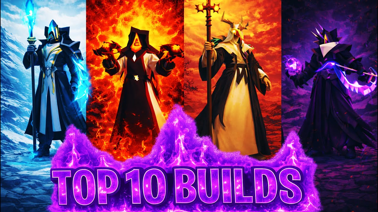 ТОП-10 ПО-НАСТОЯЩЕМУ СИЛЬНЫХ БИЛДОВ 2026 ГОДА! Билды в Albion Online 2026 (НОВАЯ МЕТА)