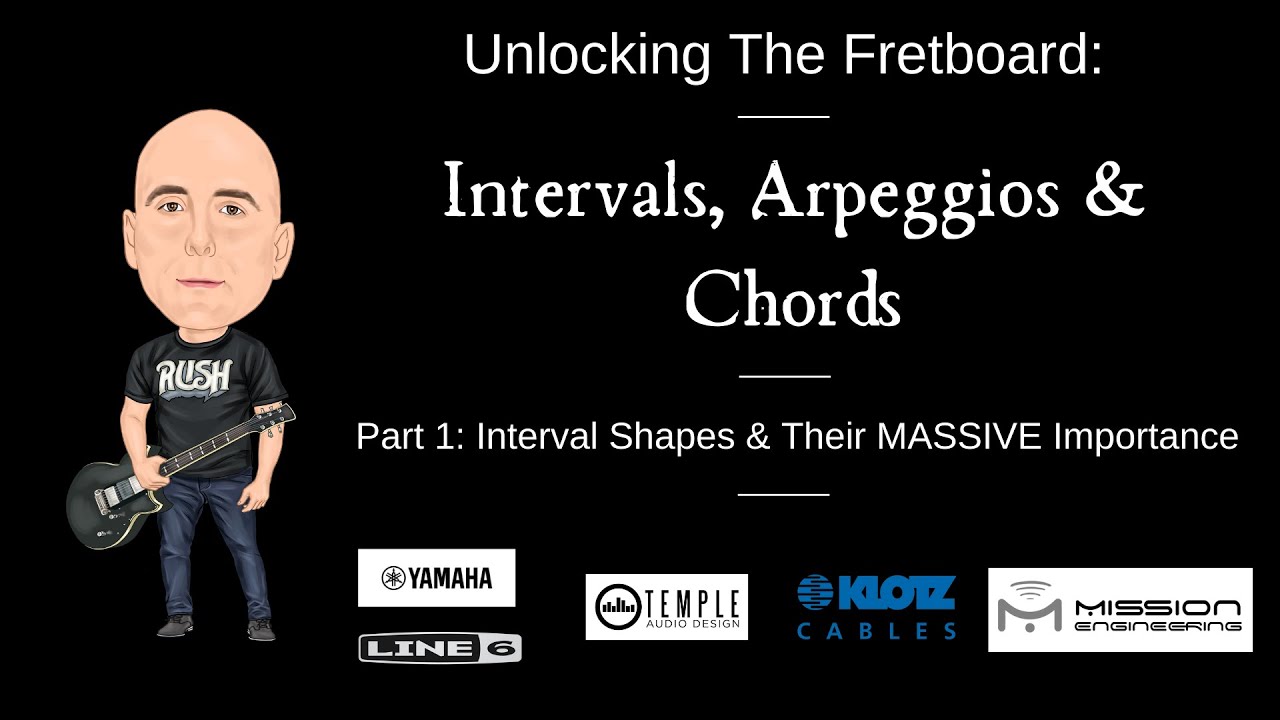 Unlocking The Fretboard - Pt. 1: Interval Shapes & Their Massive Importance