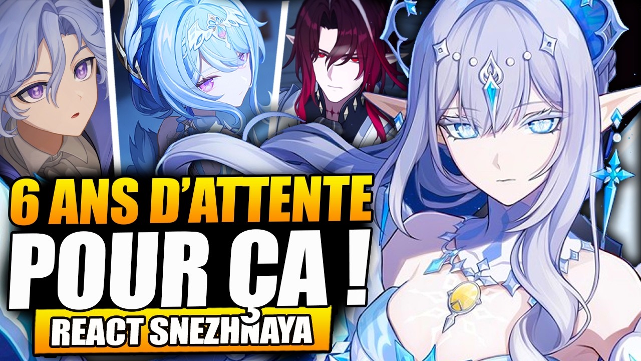 Des designs &agrave; la hauteur ?! La Tsarine et Snezhnaya r&eacute;v&eacute;l&eacute; ! React Trailer Genshin Impaact FR