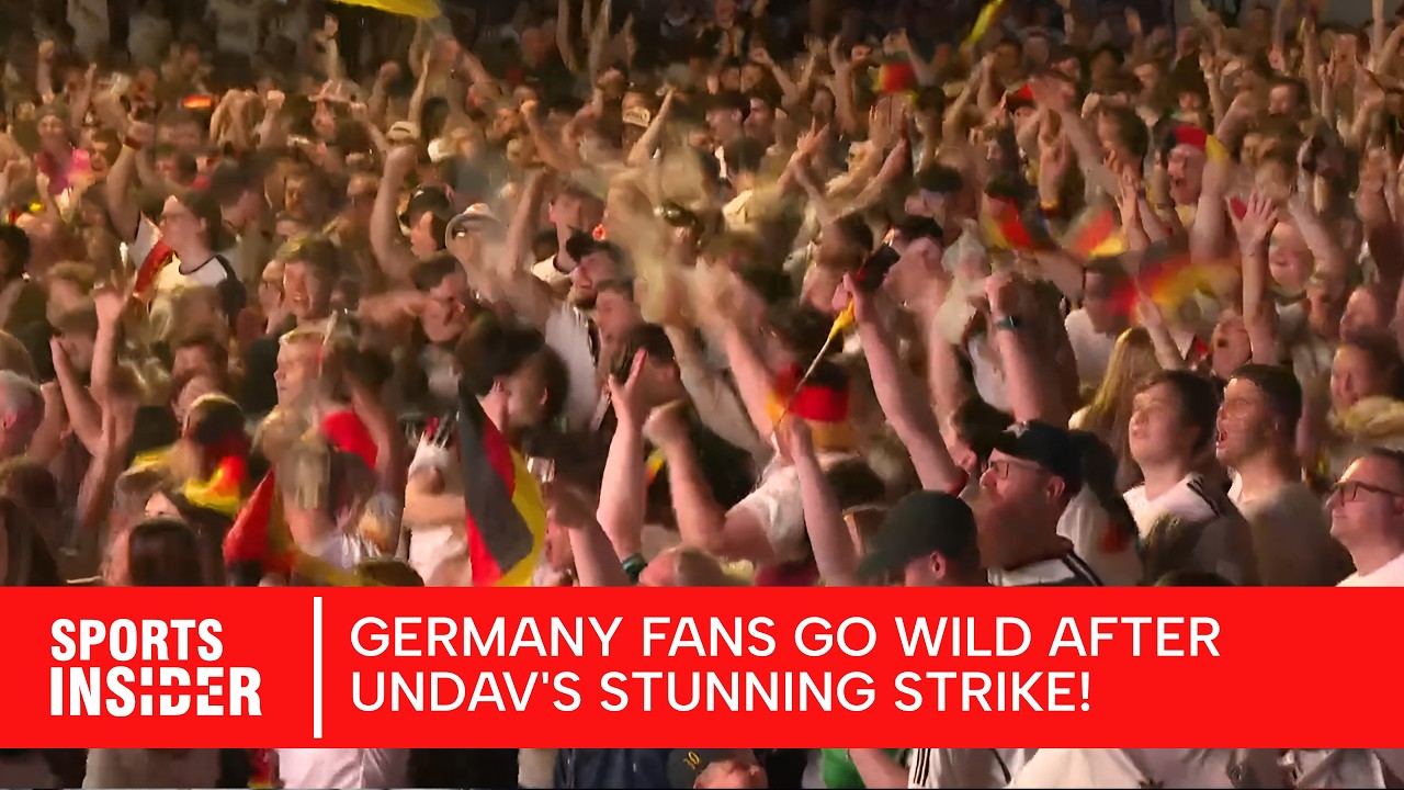 Berlin EXPLODES as Germany Fans Celebrate Deniz Undav's Goal vs Ivory Coast | World Cup 2026 | AD1Z