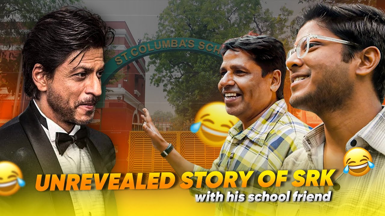 Ep-30 Unrevealed Shahrukh Khan story with his school friend😂 #srk #srkfan #srklifeindelhi