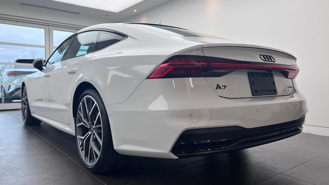 2025 Fully Loaded Audi A7 Technik in Arkona White!
